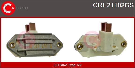 Casco CRE21102GS - Регулятор напряжения, генератор autosila-amz.com