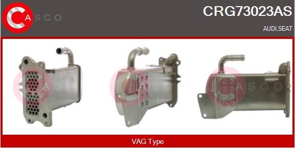 Casco CRG73023AS - Радиатор, рециркуляция ОГ autosila-amz.com