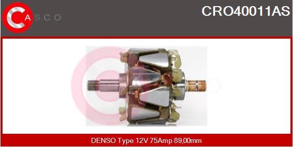 Casco CRO40011AS - Ротор, генератор autosila-amz.com