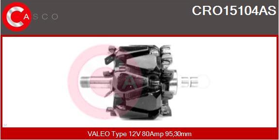 Casco CRO15104AS - Ротор, генератор autosila-amz.com