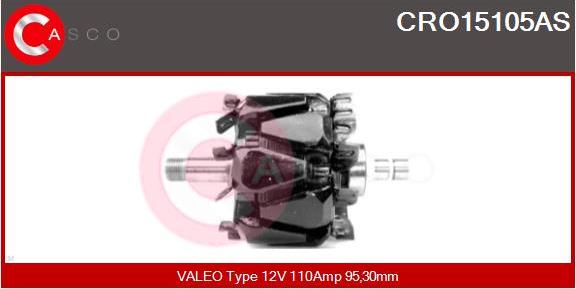 Casco CRO15105AS - Ротор, генератор autosila-amz.com