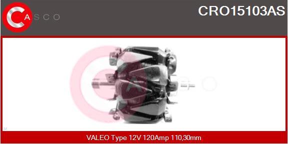 Casco CRO15103AS - Ротор, генератор autosila-amz.com