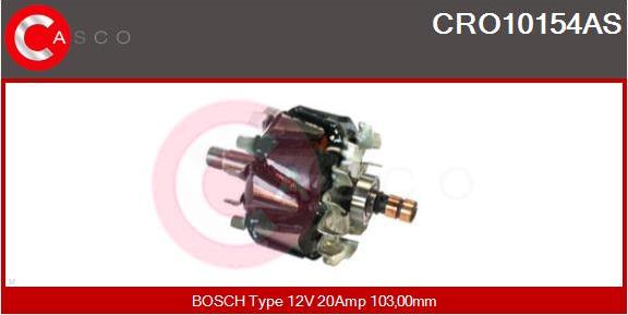Casco CRO10154AS - Ротор, генератор autosila-amz.com