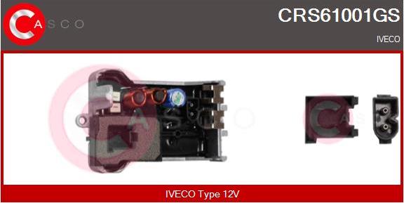 Casco CRS61001GS - Сопротивление, реле, вентилятор салона autosila-amz.com