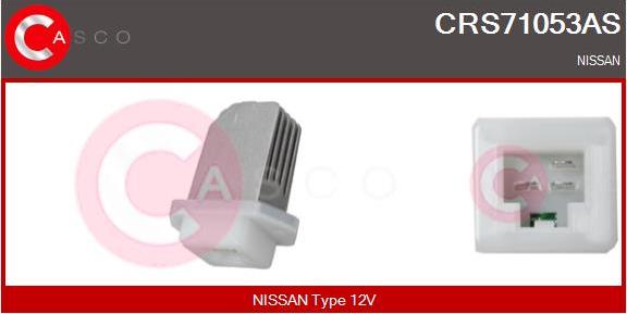 Casco CRS71053AS - Сопротивление, реле, вентилятор салона autosila-amz.com