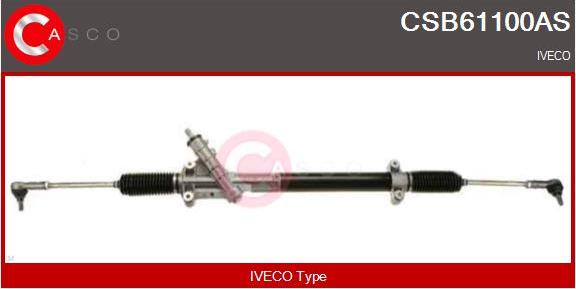 Casco CSB61100AS - Рулевой механизм, рейка autosila-amz.com