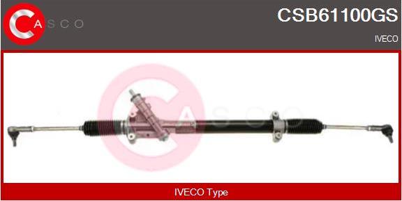 Casco CSB61100GS - Рулевой механизм, рейка autosila-amz.com