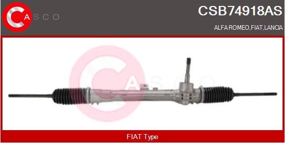 Casco CSB74918AS - Рулевой механизм, рейка autosila-amz.com