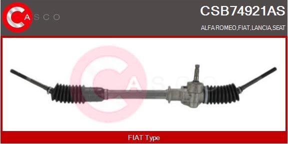 Casco CSB74921AS - Рулевой механизм, рейка autosila-amz.com