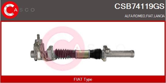 Casco CSB74119GS - Рулевой механизм, рейка autosila-amz.com