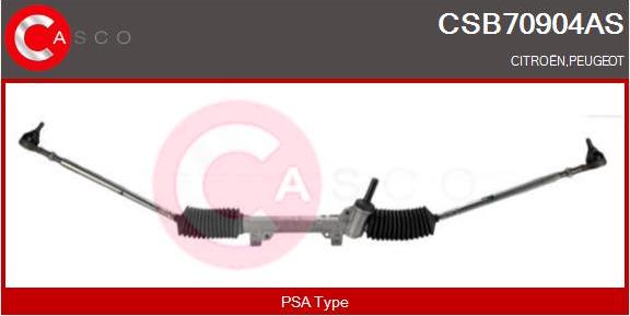 Casco CSB70904AS - Рулевой механизм, рейка autosila-amz.com