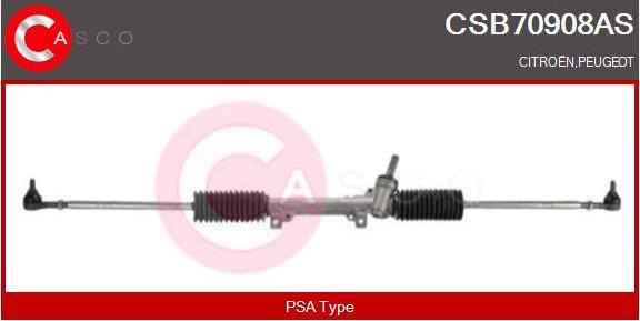 Casco CSB70908AS - Рулевой механизм, рейка autosila-amz.com