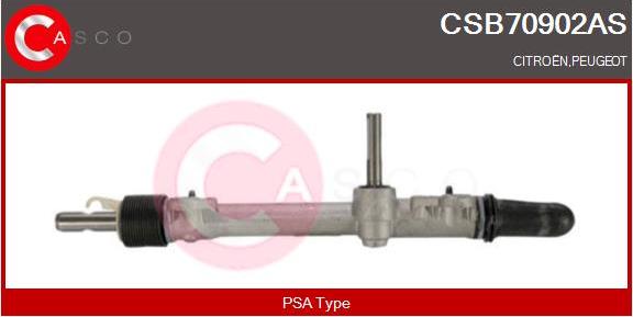 Casco CSB70902AS - Рулевой механизм, рейка autosila-amz.com