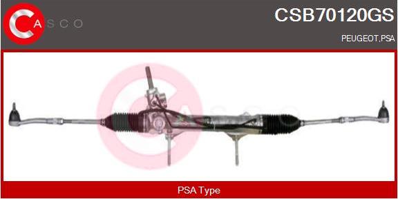 Casco CSB70120GS - Рулевой механизм, рейка autosila-amz.com