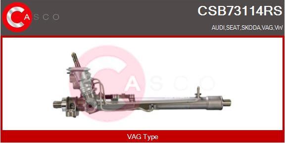Casco CSB73114RS - Рулевой механизм, рейка autosila-amz.com