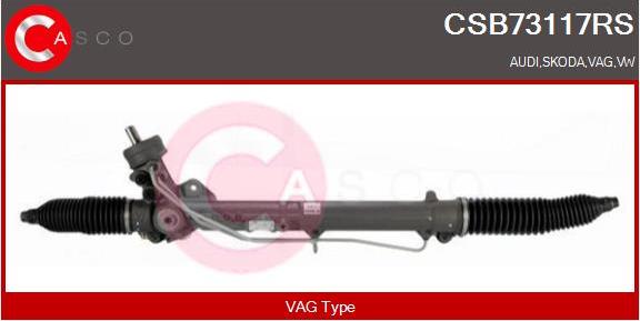 Casco CSB73117RS - Рулевой механизм, рейка autosila-amz.com