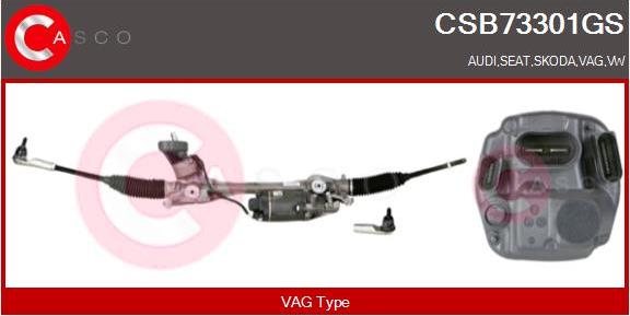 Casco CSB73301GS - Рулевой механизм, рейка autosila-amz.com