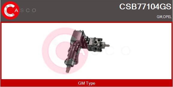 Casco CSB77104GS - Рулевой механизм, рейка autosila-amz.com