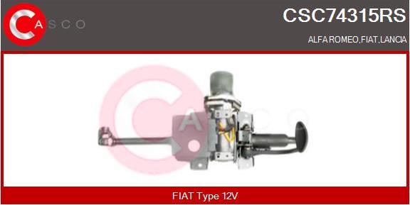 Casco CSC74315RS - Рулевая колонка autosila-amz.com