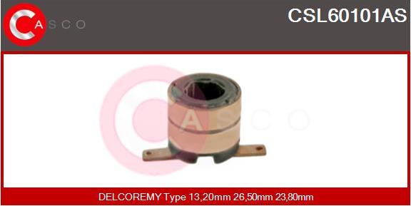 Casco CSL60101AS - Контактное кольцо, генератор autosila-amz.com