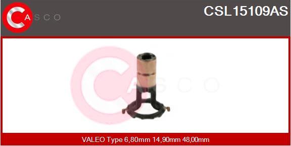 Casco CSL15109AS - Контактное кольцо, генератор autosila-amz.com