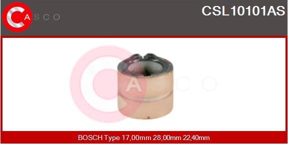 Casco CSL10101AS - Контактное кольцо, генератор autosila-amz.com