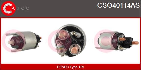 Casco CSO40114AS - Тяговое реле, соленоид, стартер autosila-amz.com