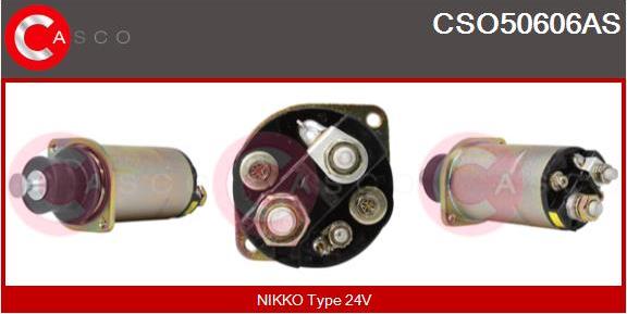 Casco CSO50606AS - Тяговое реле, соленоид, стартер autosila-amz.com