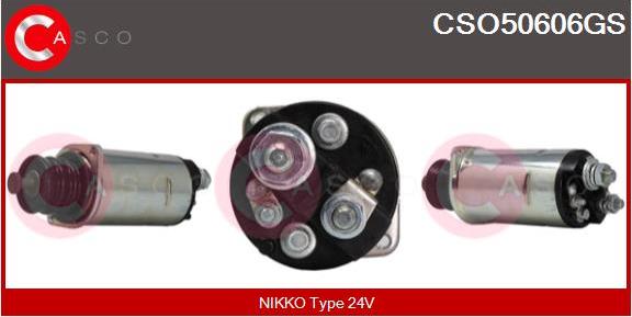 Casco CSO50606GS - Тяговое реле, соленоид, стартер autosila-amz.com