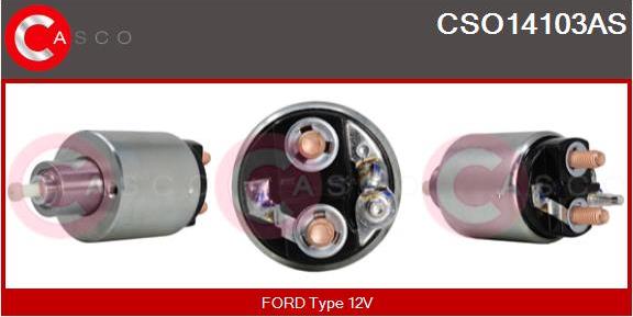 Casco CSO14103AS - Тяговое реле, соленоид, стартер autosila-amz.com