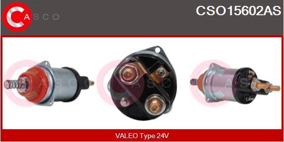 Casco CSO15602AS - Тяговое реле, соленоид, стартер autosila-amz.com