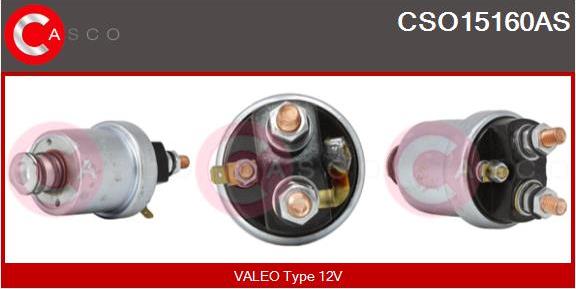 Casco CSO15160AS - Тяговое реле, соленоид, стартер autosila-amz.com