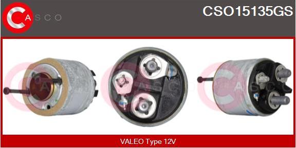 Casco CSO15135GS - Тяговое реле, соленоид, стартер autosila-amz.com