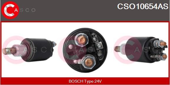 Casco CSO10654AS - Тяговое реле, соленоид, стартер autosila-amz.com