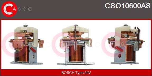 Casco CSO10600AS - Тяговое реле, соленоид, стартер autosila-amz.com