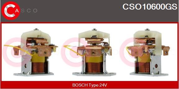 Casco CSO10600GS - Тяговое реле, соленоид, стартер autosila-amz.com