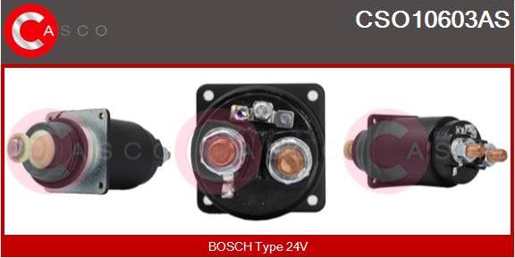 Casco CSO10603AS - Тяговое реле, соленоид, стартер autosila-amz.com