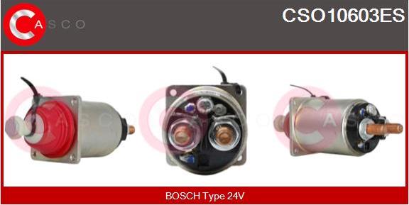 Casco CSO10603ES - Тяговое реле, соленоид, стартер autosila-amz.com