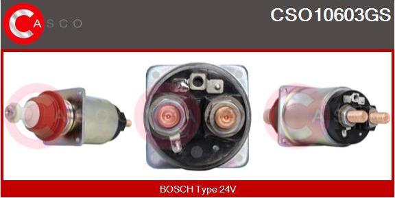 Casco CSO10603GS - Тяговое реле, соленоид, стартер autosila-amz.com