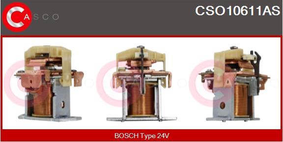 Casco CSO10611AS - Тяговое реле, соленоид, стартер autosila-amz.com