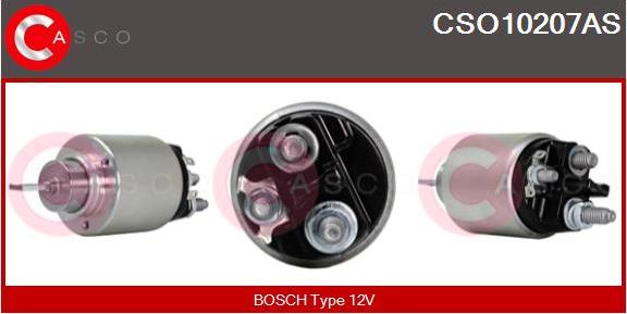 Casco CSO10207AS - Тяговое реле, соленоид, стартер autosila-amz.com