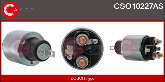 Casco CSO10227AS - Тяговое реле, соленоид, стартер autosila-amz.com