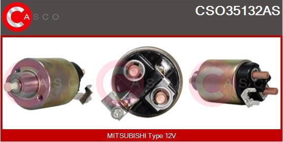 Casco CSO35132AS - Тяговое реле, соленоид, стартер autosila-amz.com