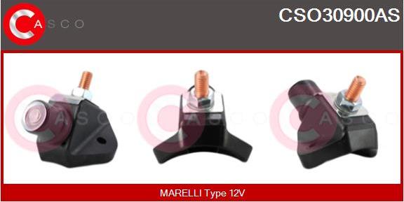 Casco CSO30900AS - Тяговое реле, соленоид, стартер autosila-amz.com