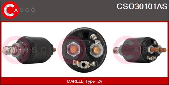 Casco CSO30101AS - Тяговое реле, соленоид, стартер autosila-amz.com