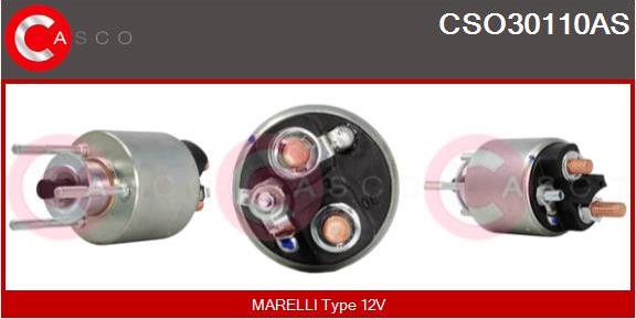 Casco CSO30110AS - Тяговое реле, соленоид, стартер autosila-amz.com