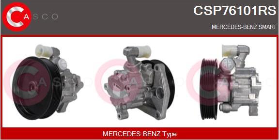 Casco CSP76101RS - Гидравлический насос, рулевое управление, ГУР autosila-amz.com