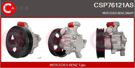 Casco CSP76121AS - Гидравлический насос, рулевое управление, ГУР autosila-amz.com