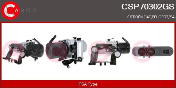 Casco CSP70302GS - Гидравлический насос, рулевое управление, ГУР autosila-amz.com