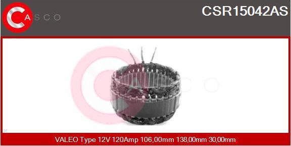 Casco CSR15042AS - Статор, генератор autosila-amz.com